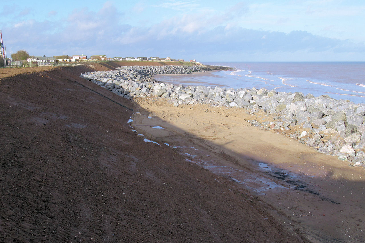 Withernsea South Sea Defences 2020