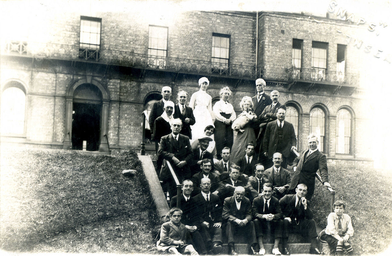Convalescent Home Group Photo by Snaps
