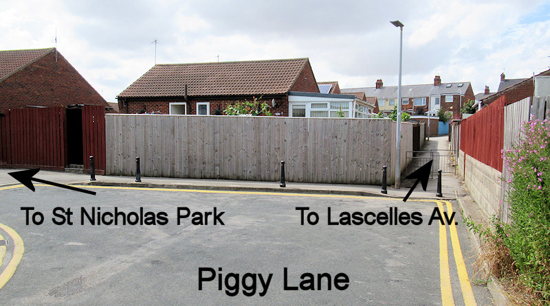 Directions at Piggy Lane
