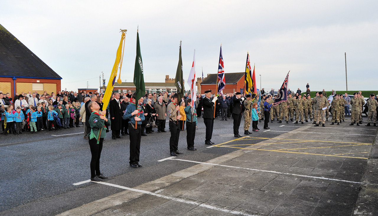 Remembrance Day Withernsea 2014