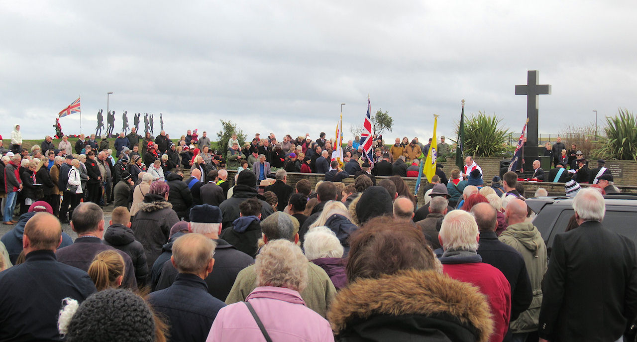 Remembrance Day Withernsea 11 November 2018
