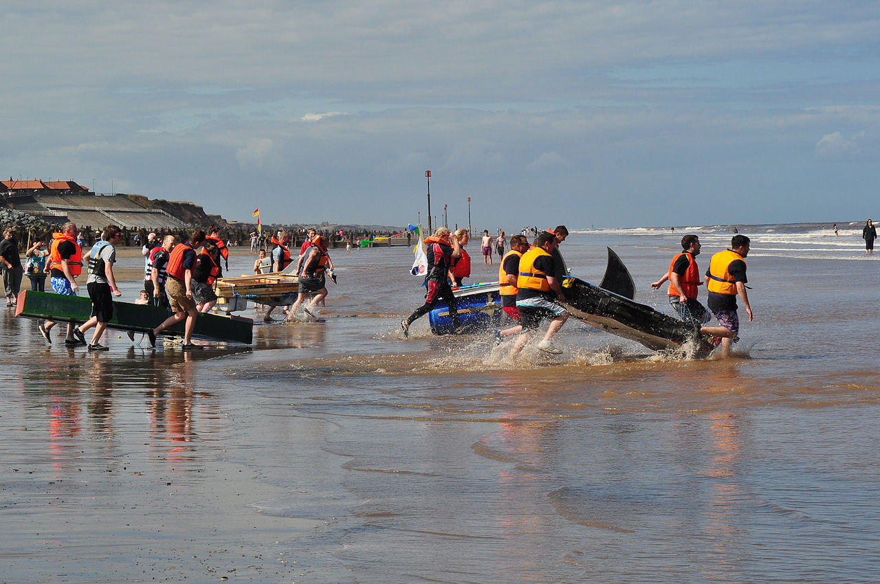 Withernsea Raft Race 2015