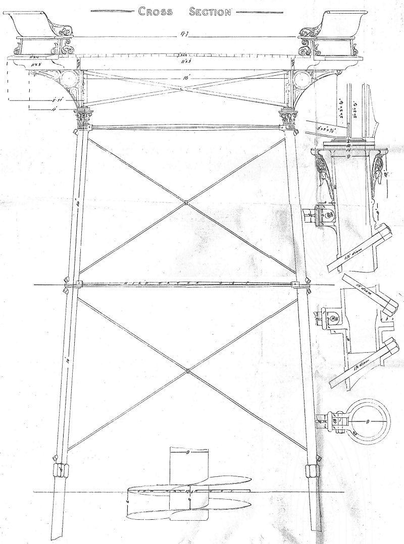 Cross Section of Withernsea Pier