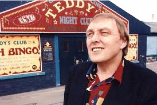 Richard Stead outside Teddys