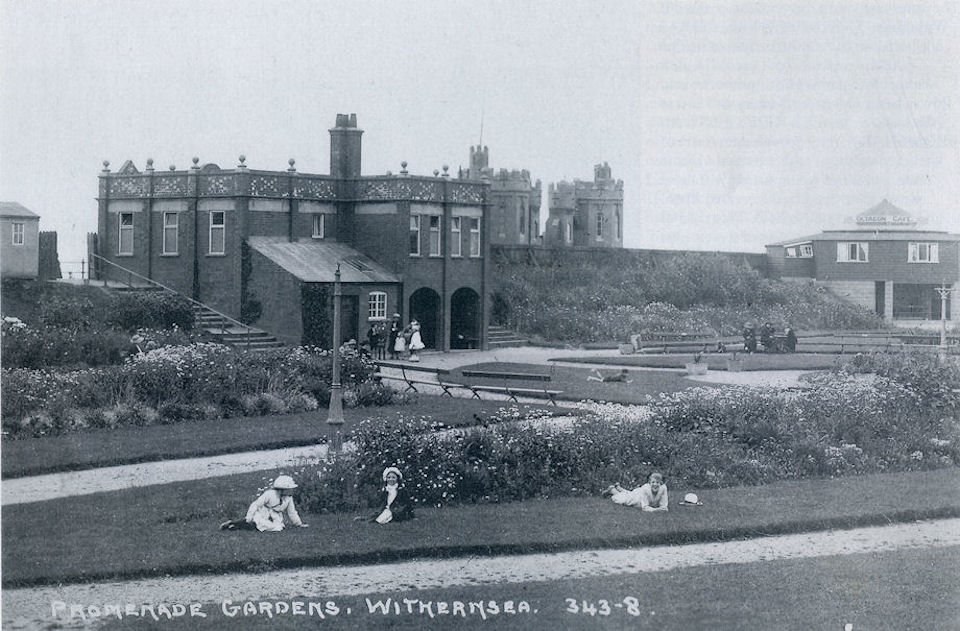 Valley Gardens, Withernsea about 1920